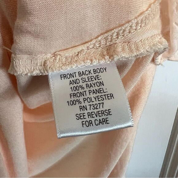Apt.9 Blush pink top Large - Picture 5 of 7